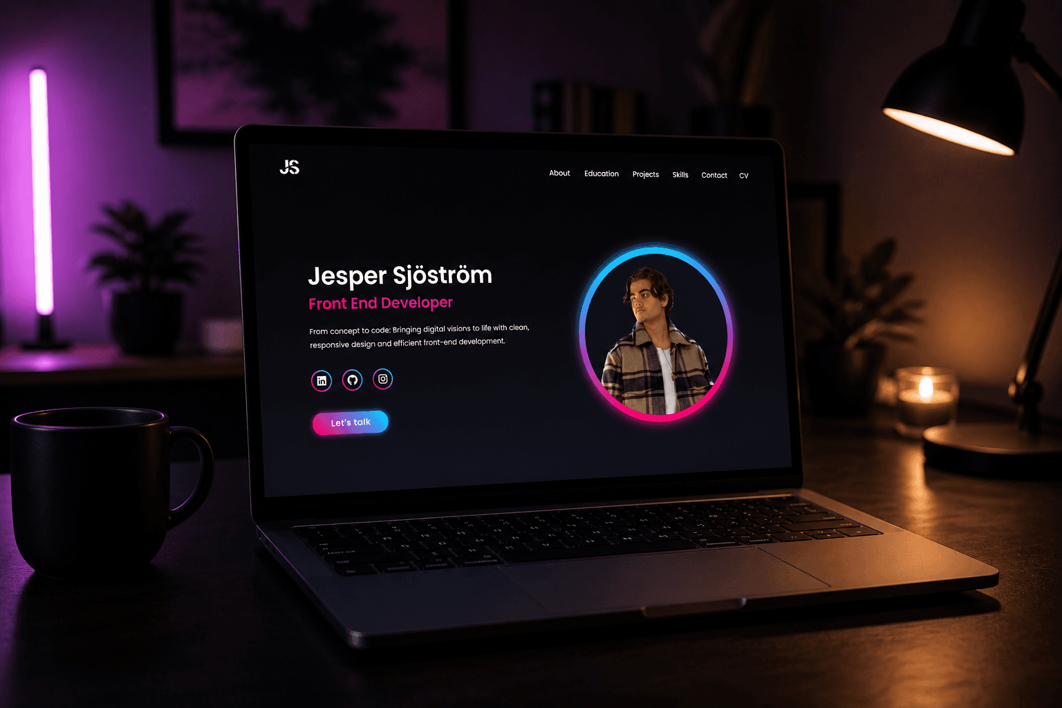 Portfolio Website preview